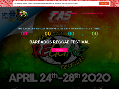 thebarbadosreggaefestival.com snapshot