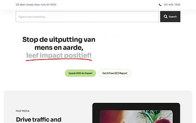 impactpositive.org snapshot