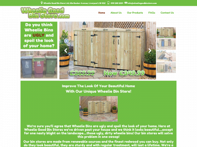 wheeliegoodbinstore.com snapshot