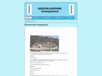 seniorlaegerne.dk snapshot