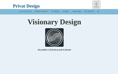 privatdesign.dk snapshot