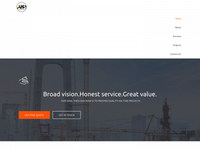 ahsintegratedservices.com snapshot