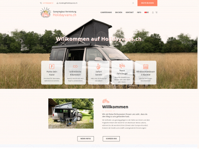 holidayvans.ch snapshot