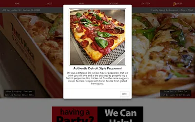 toms-pizza.com snapshot