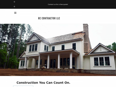 rccontractorllc.com snapshot