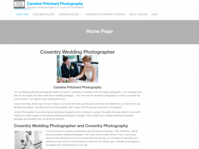 carolinepritchardphotography.co.uk snapshot