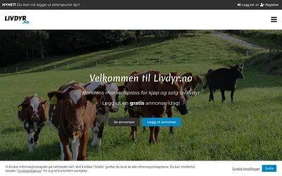 livdyr.no snapshot