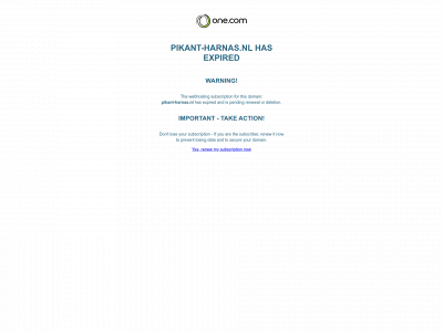 pikant-harnas.nl snapshot