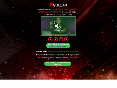 www.monetizatuconocimiento.online snapshot