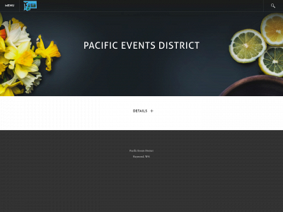 pacificeventsdistrict.org snapshot