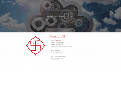 anandi.lt snapshot
