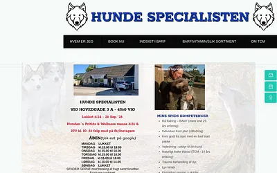 hundespecialisten.dk snapshot