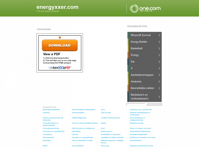 energyxxer.com snapshot
