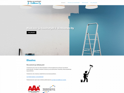 maalaussinkkonen.fi snapshot