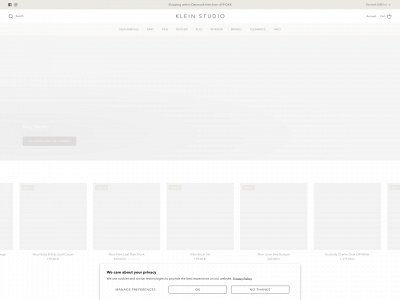 kleinstudio.dk snapshot