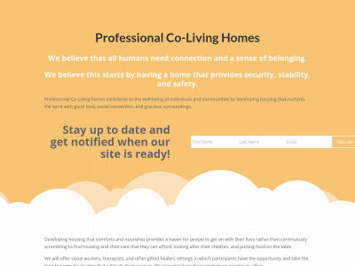 professionalcolivinghomes.com snapshot