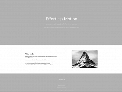 effortlessmotion.com snapshot