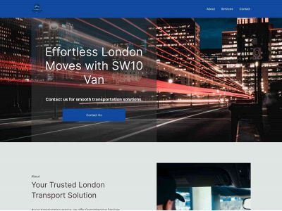 sw10van.com snapshot