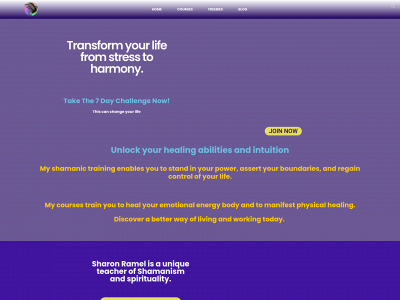 sharonramel.com snapshot