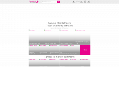 famousstarbirthdays.com snapshot
