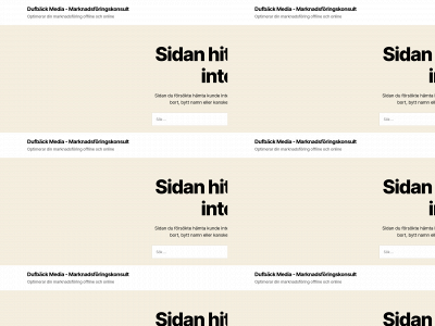 dufbackmedia.se snapshot