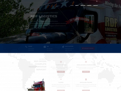 www.rdflogistics.com snapshot