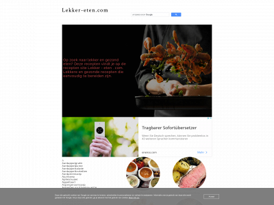 lekker-eten.com snapshot