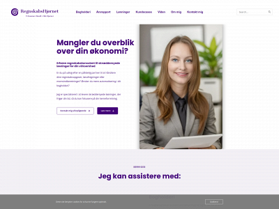 regnskabshjoernet.dk snapshot
