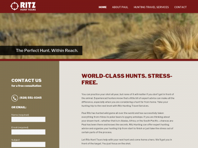 ritzhunting.com snapshot