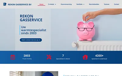 rekongasservice.nl snapshot