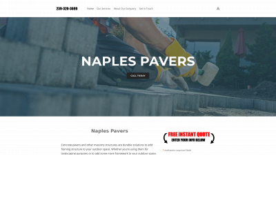 www.naplespaverspros.com snapshot