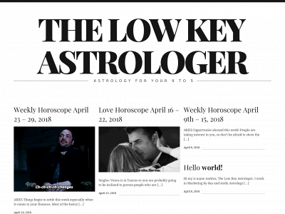 thelowkeyastrologer.com snapshot