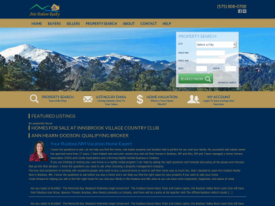 homesalesruidoso.com snapshot