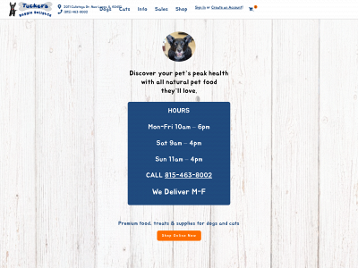 tuckersdoggiedelights.com snapshot