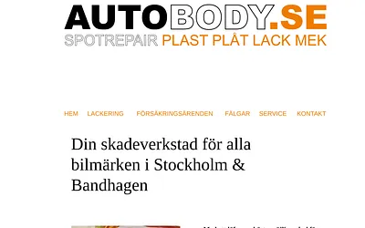 autobody.se snapshot