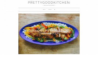 prettygoodkitchen.com snapshot