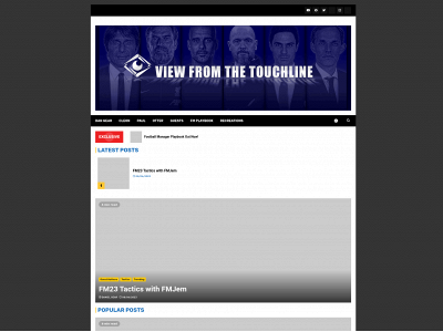 viewfromthetouchline.com snapshot