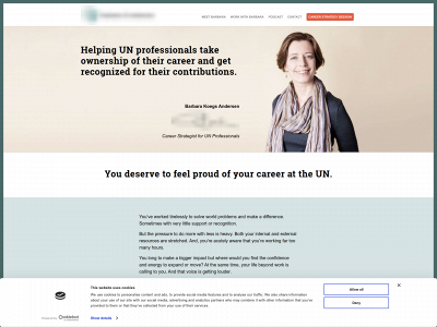 happyuncareer.org snapshot