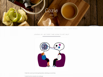 justcozie.com snapshot