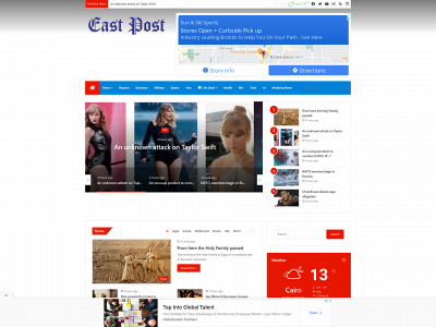 eastpost.rayalauma.com snapshot