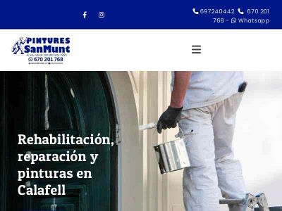 www.pinturessanmunt.es snapshot