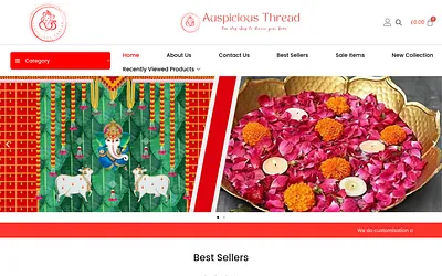 auspiciousthread.com snapshot