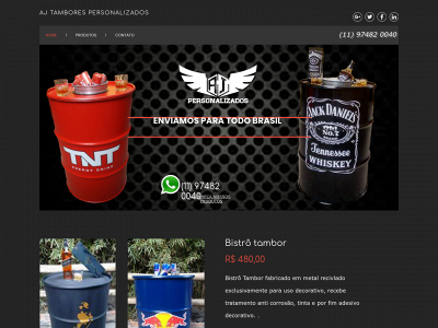 ajpersonalizados.com.br snapshot