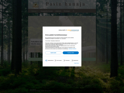 pasinhunaja.fi snapshot