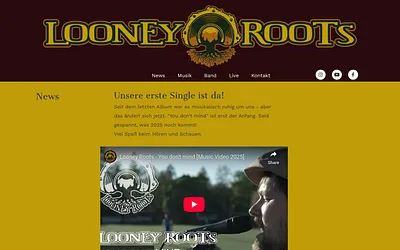 looney-roots.de snapshot