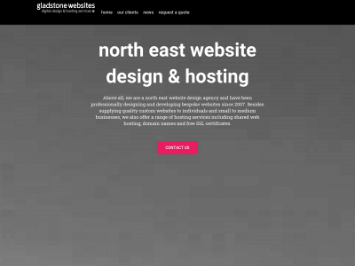 gladstone-websites.co.uk snapshot