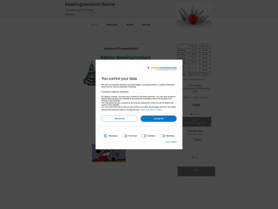 bowlingcenteret.dk snapshot