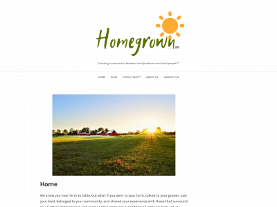 homegrownhbg.com snapshot