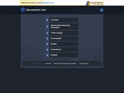 racustoms7.com snapshot