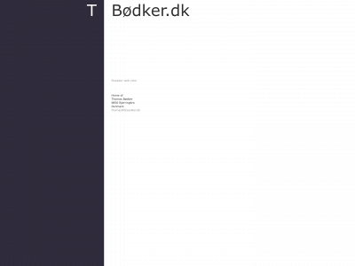 tboedker.dk snapshot